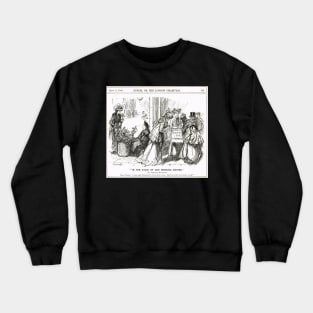 Suffragette Sisters Punch cartoon 1908 Crewneck Sweatshirt